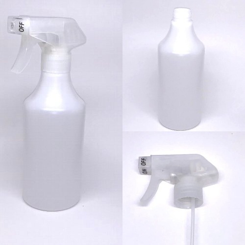 ボトル／丸形スプレーボトル  500ml