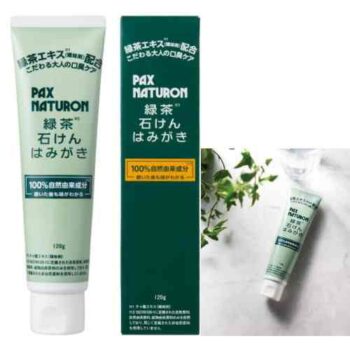 パックスナチュロン緑茶石けんはみがき 120g