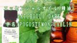 パチュリー／エッセンシャルオイル(精油)