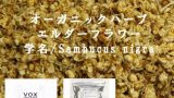 オーガニックハーブ エルダーフラワー