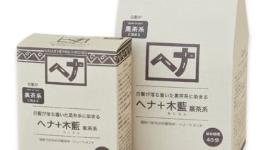 ヘナ／ナイアード ヘナ+木藍 黒茶系　100ｇ／お徳用 400g