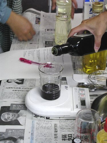講座で使用した材料