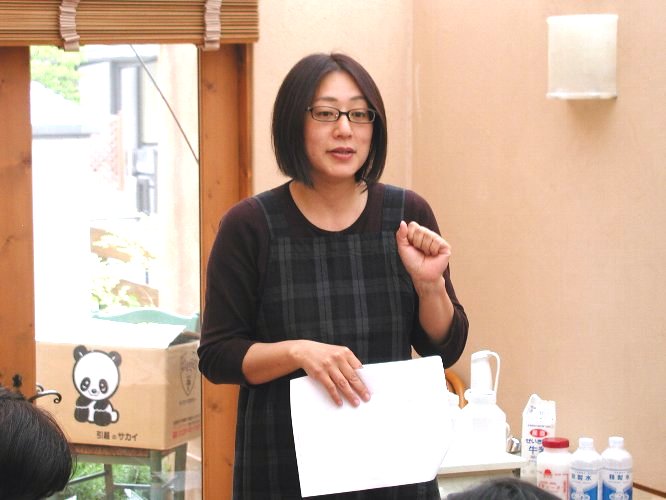 第八回たおさん石けん講座の様子